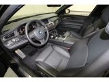 2012 BMW 7 Series 750Li Sedan Black Interior