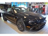 2014 Ford Mustang Shelby GT500 SVT Performance Package Convertible Front 3/4 View