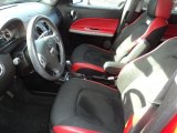 2008 Chevrolet HHR SS Ebony Black/Red Interior