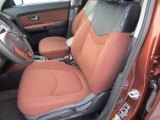 2012 Kia Soul Special Edition Red Rock Front Seat