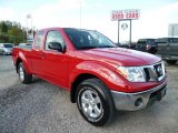 2011 Red Alert Nissan Frontier SV V6 King Cab 4x4 #80290694