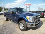 2011 Dark Blue Pearl Metallic Ford F250 Super Duty XLT Crew Cab 4x4 #80290689