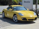 2011 Speed Yellow Porsche Cayman  #80290818