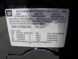 2008 Saturn VUE Red Line Info Tag