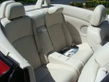 2010 Lexus IS 250C Convertible Rear Seat