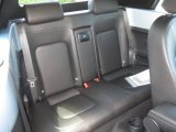 2010 Volkswagen New Beetle 2.5 Convertible Rear Seat