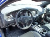 2013 Dodge Charger R/T Daytona Daytona Edition Black/Blue Interior
