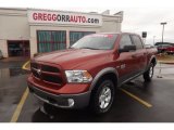 2013 Deep Cherry Red Pearl Ram 1500 Outdoorsman Crew Cab 4x4 #80290460