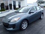 2013 Mazda MAZDA3 i SV 4 Door Front 3/4 View