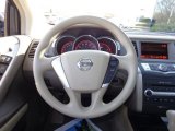 2010 Nissan Murano S AWD Steering Wheel