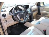 2011 Honda Pilot EX-L 4WD Beige Interior