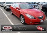 2004 Absolutely Red Toyota Solara SLE V6 Coupe #80290004