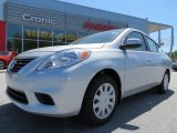 2013 Brilliant Silver Nissan Versa 1.6 SV Sedan #80290429