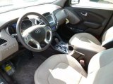 2013 Hyundai Tucson Limited AWD Taupe Interior