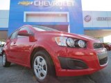 2013 Victory Red Chevrolet Sonic LS Hatch #80290413