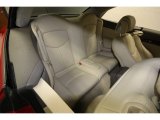 2011 Infiniti G 37 Convertible Rear Seat