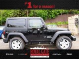 2013 Black Jeep Wrangler Sport S 4x4 #80350990