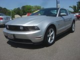 2010 Brilliant Silver Metallic Ford Mustang GT Premium Coupe #80351222