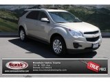2010 Gold Mist Metallic Chevrolet Equinox LT AWD #80350901