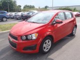 2013 Victory Red Chevrolet Sonic LS Hatch #80351269