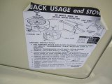 1978 Lincoln Continental Town Car Info Tag