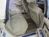 1978 Lincoln Continental Town Car Rear Seat