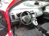 2012 Nissan Sentra SE-R Charcoal Interior