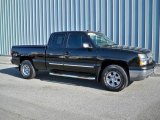 2004 Black Chevrolet Silverado 1500 LS Extended Cab 4x4 #8026126