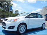 White Platinum Ford C-Max in 2013