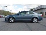 2012 Steel Blue Metallic Ford Fusion SE V6 #80425676