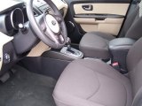 2012 Kia Soul + Sand/Black Leather Interior