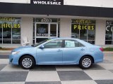 2013 Clearwater Blue Metallic Toyota Camry LE #80425563
