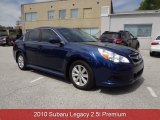 2010 Azurite Blue Metallic Subaru Legacy 2.5i Premium Sedan #80425454