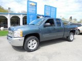 2013 Blue Granite Metallic Chevrolet Silverado 1500 LT Extended Cab 4x4 #80425338