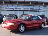 1994 Laser Red Tinted Metallic Ford Mustang GT Convertible #80425543