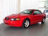 2003 Ford Mustang V6 Convertible Front 3/4 View