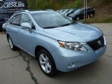 Cerulean Blue Metallic Lexus RX in 2012