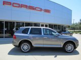 Meteor Grey Metallic Porsche Cayenne in 2009