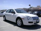 2009 White Suede Ford Fusion S #8027954