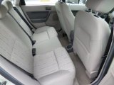 2010 Ford Focus SE Sedan Rear Seat