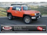 2013 Magma Orange Toyota FJ Cruiser 4WD #80425155