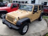 2013 Jeep Wrangler Unlimited Sport S 4x4 Front 3/4 View