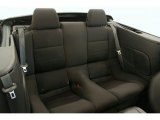 2013 Ford Mustang V6 Convertible Rear Seat