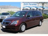 2010 Dark Cherry Pearl Honda Odyssey LX #80481045