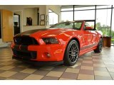 2014 Race Red Ford Mustang Shelby GT500 SVT Performance Package Convertible #80480910