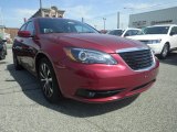 2013 Deep Cherry Red Crystal Pearl Chrysler 200 S Sedan #80481120