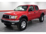 2004 Toyota Tacoma V6 Double Cab 4x4 Front 3/4 View