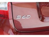 2013 Volvo S60 T5 Marks and Logos