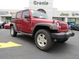 2013 Deep Cherry Red Crystal Pearl Jeep Wrangler Unlimited Sport S 4x4 #80480640