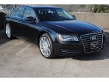 2013 Phantom Black Pearl Effect Audi A8 L 3.0T quattro #80481071